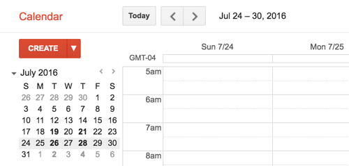 creare un evento di Google Calendar