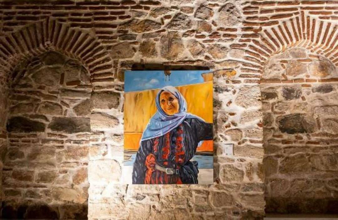 donna dipinto da urfa venezia