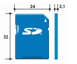 scheda SD standard