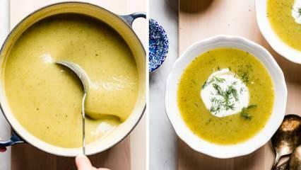 Come preparare una sana zuppa cremosa di zucchine? Ricetta Zuppa Di Zucca Cremosa Facile