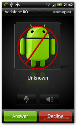 Android: come rifiutare le chiamate da determinati contatti