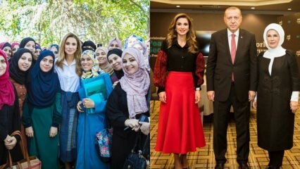 Jordan Queen Rania Al Abdullah moda e combinazioni