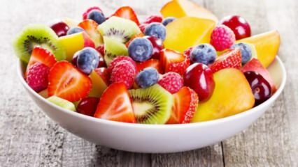 Frutti estivi che perdono peso