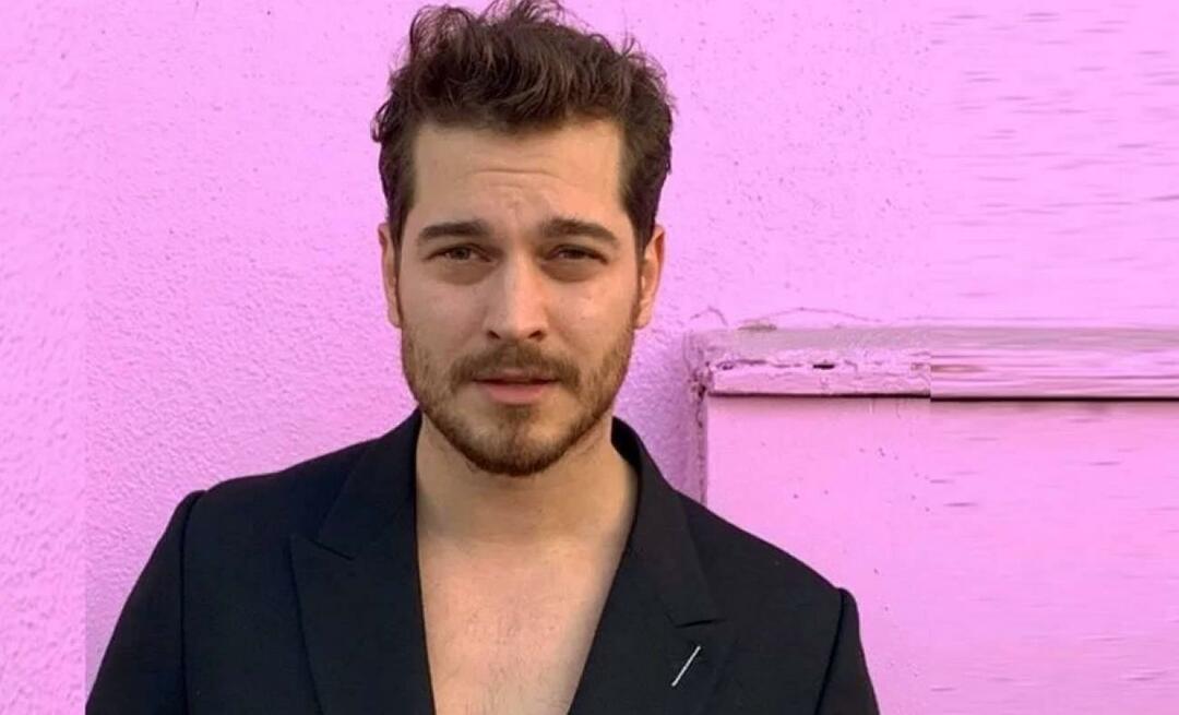 È stato annunciato il nuovo partner di Çağatay Ulusoy, che si sta preparando per la sua nuova serie! Guarda chi ha inventato quel nome?