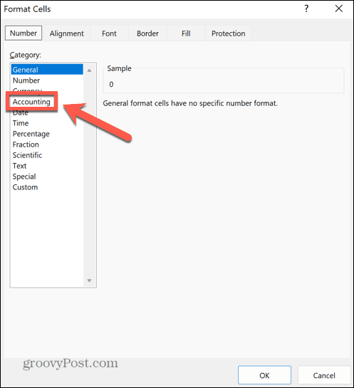 Excel formati contabili