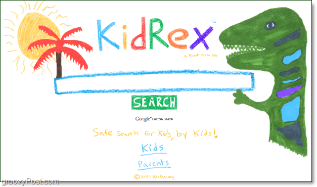 kidrex ricerca sicura su Internet per bambini