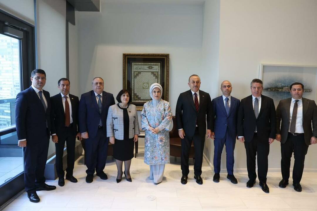 Emine Erdoğan ha partecipato all'invito delle Nazioni Unite per la Giornata Mondiale Rifiuti Zero