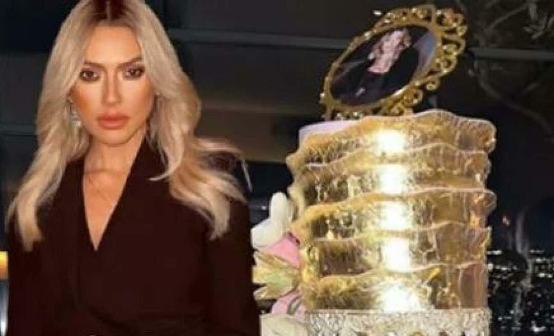 La magnifica torta di Hadise è stata un evento! "Questa donna è fantastica"