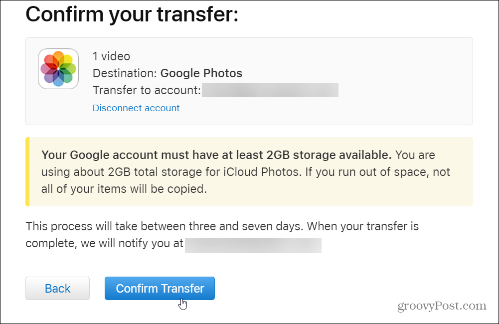 Come trasferire le tue foto da iCloud a Google Foto