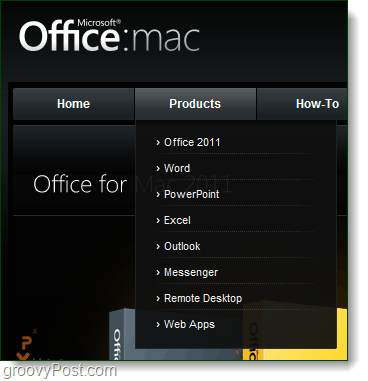 sito web dell'ufficio per mac