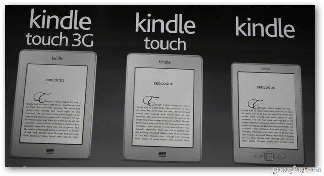Tablet Amazon Kindle Fire: copertura blog live