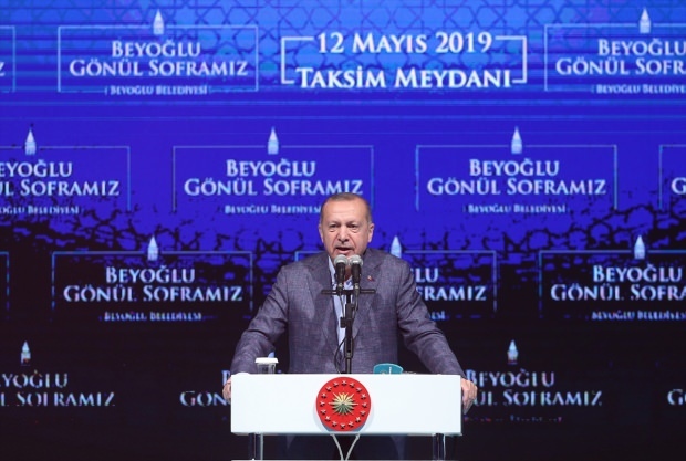 Presidente Erdoğan: l'artista non sbaglia