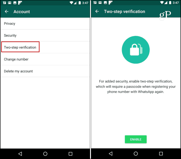 Come proteggere il tuo account WhatsApp con la verifica in due passaggi