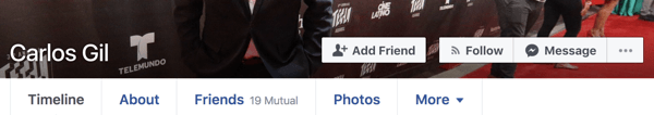 Le persone possono seguire i post pubblici sul tuo profilo personale di Facebook.