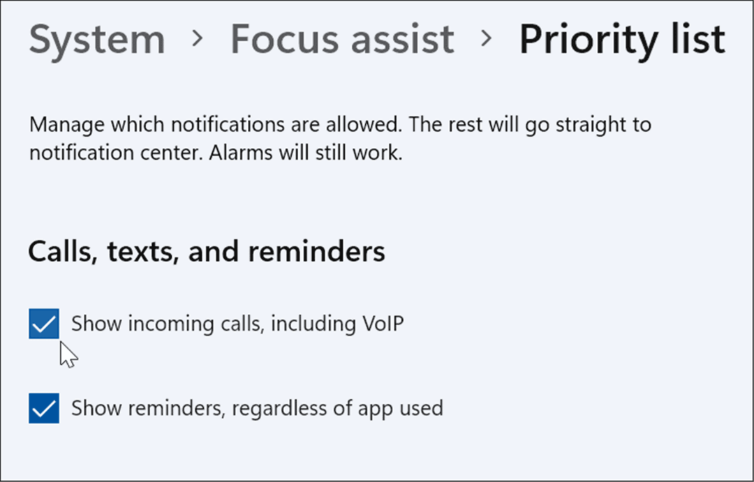 Come utilizzare Focus Assist su Windows 11