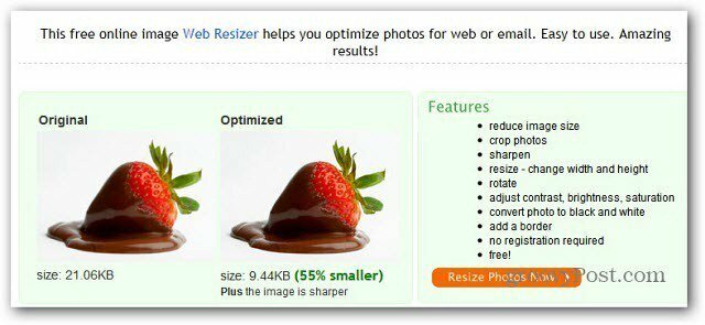 Come ottimizzare facilmente le immagini per l'uso Web