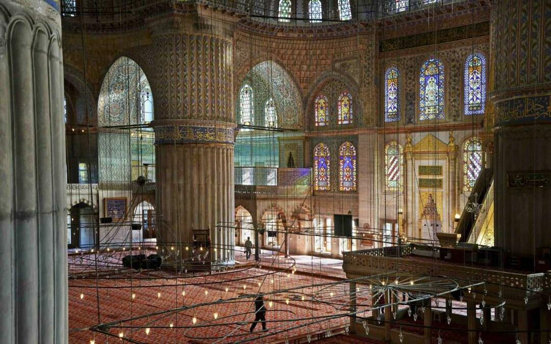 Caratteristiche della moschea di Sultanahmet