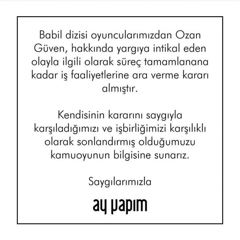 Ozan Güven, che ha battuto Deniz Bulutsuz, è stato visto per la prima volta da mesi!