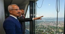 Il ministro Uraloğlu ha annunciato: la Torre Çamlıca ha raggiunto una visita record