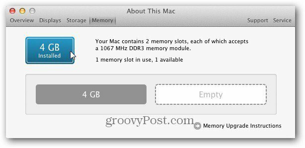 su Mac 4 GB