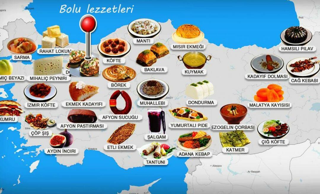 Cosa mangiare meglio a Bolu? Le 3 ricette più famose di Bolu!