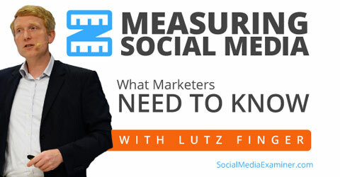 misurazione dei social media con il dito lutz