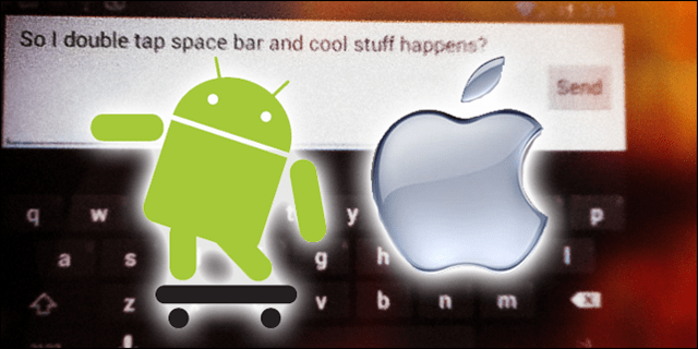 Periodi automatici per Android e iPhone dopo la frase con doppio tocco dello spazio
