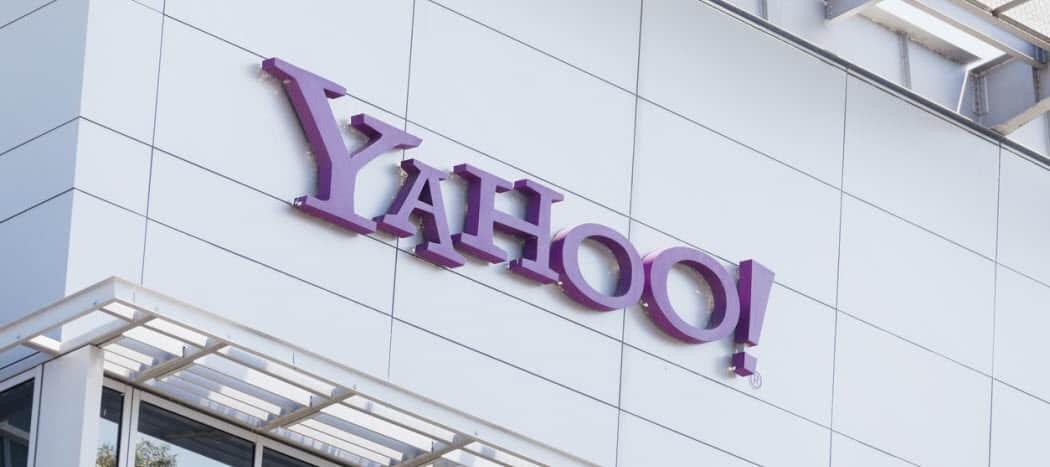 Come impedire a Yahoo di scansionare la tua e-mail per vendere i tuoi dati