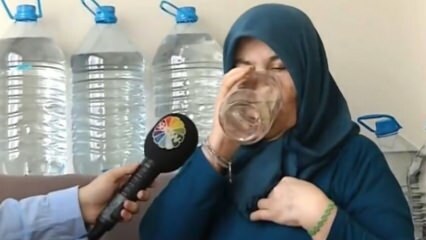La storia di zia Necla, che beve 25 litri di acqua al giorno!