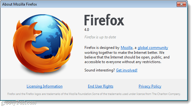 Firefox 4 è aggiornato