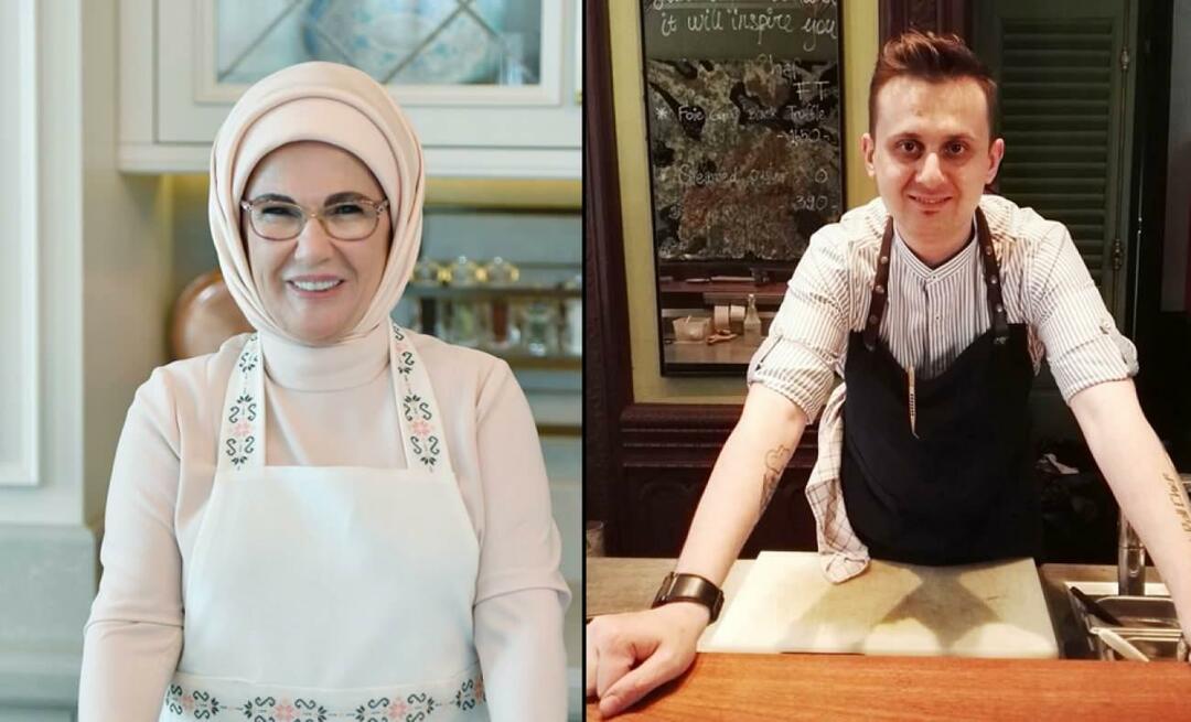 Emine Erdoğan si è congratulata con lo chef Fatih Tutak, che ha ricevuto la stella Michelin!
