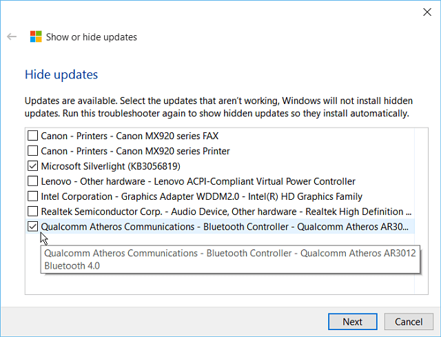 Windows 10: blocca gli aggiornamenti automatici di Windows con l'utilità (KB3073930)