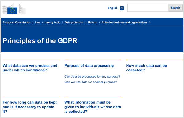 In che modo il GDPR influisce sul marketing: cosa devi sapere: Social Media Examiner