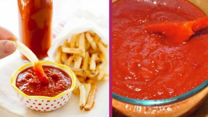 Come preparare il ketchup più semplice? Trucchi per preparare il ketchup! Preparazione del ketchup