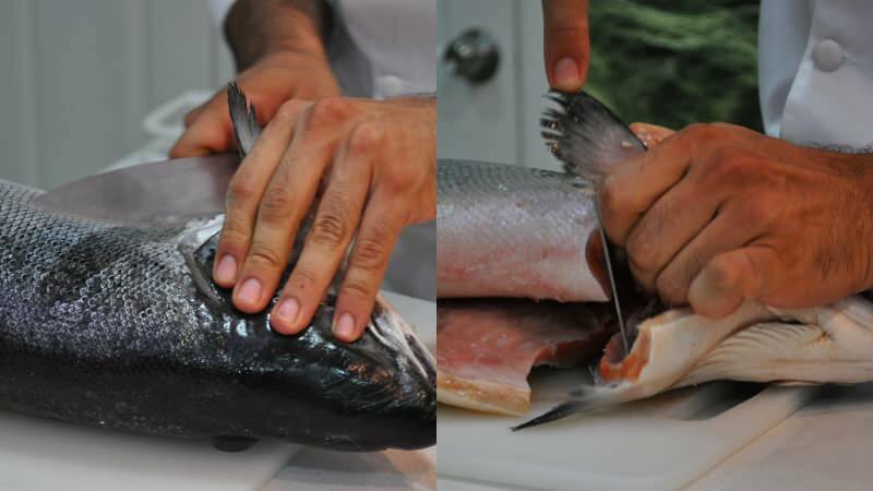 Come pulire la spigola? Quale coltello viene utilizzato quando si apre il pesce?