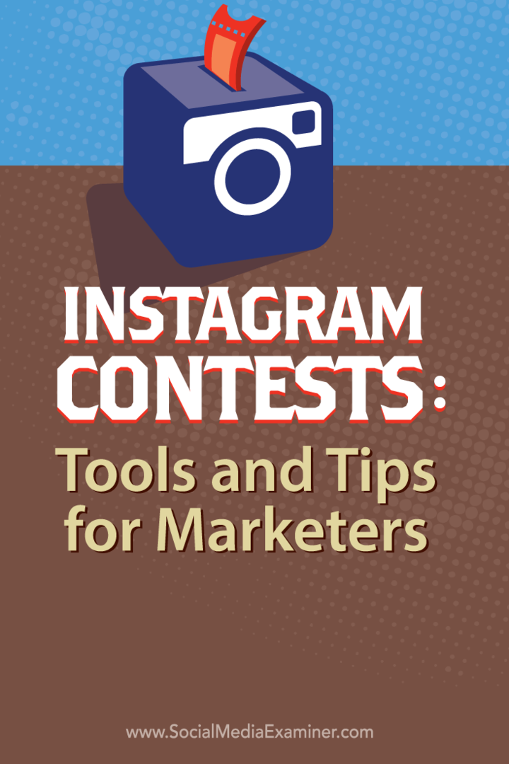 Concorsi Instagram: strumenti e suggerimenti per gli esperti di marketing: esaminatore di social media
