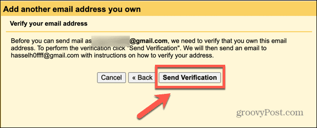 verifica invio gmail