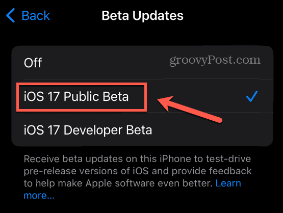 iphone ios 17 beta pubblica
