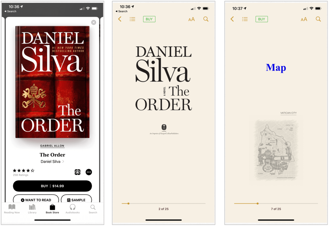 Apple Books su iPhone
