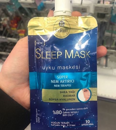 Recensione di Bee Beauty Sleep Mask
