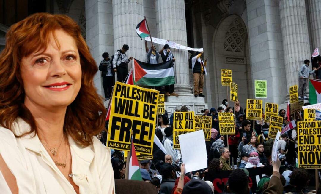 New York ha difeso la Palestina! Susan Sarandon ha sfidato Israele: è tempo di essere liberi