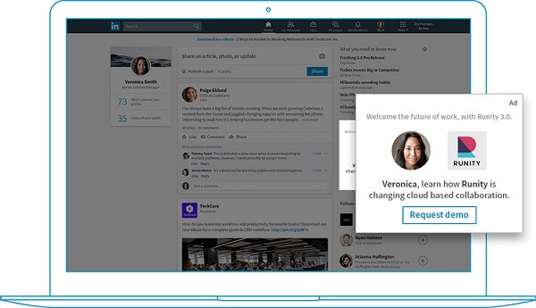 Gli annunci dinamici di LinkedIn sono ora disponibili in Campaign Manager.