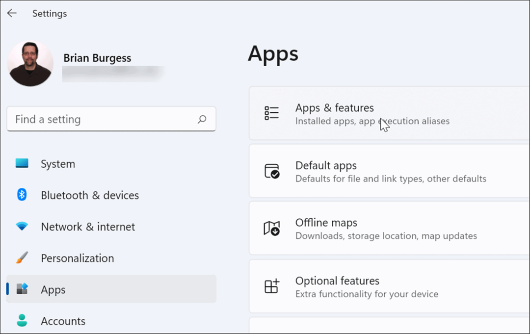 app e funzionalità risolvono la barra delle applicazioni di Windows visualizzata a schermo intero