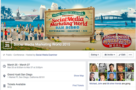 smmw15 pagina dell'evento facebook