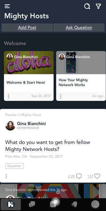 Costruire una comunità in un mondo dei social media in evoluzione con approfondimenti di Gina Bianchini sul podcast del social media marketing.