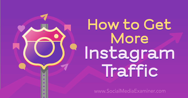 Come ottenere più traffico su Instagram di Jenn Herman su Social Media Examiner.