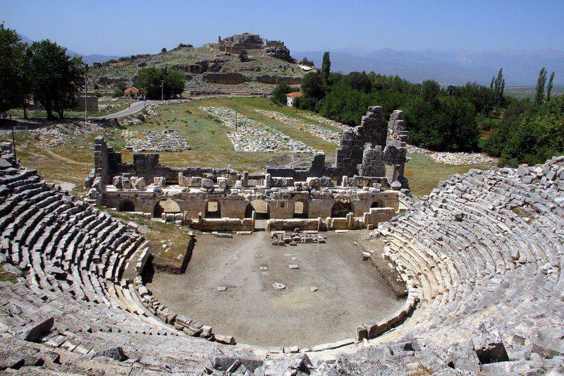 Informazioni sull'antica città di Tlos