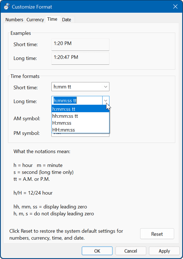 regolare le impostazioni della regione su Windows 11