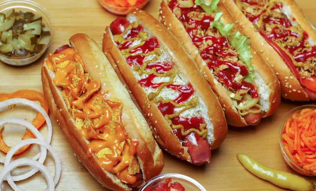 Cosa si mette in un hot dog? Come fare un vero hot dog?