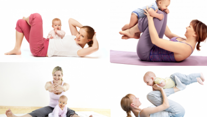 Quali esercizi dovrebbero essere fatti dopo il parto? Movimenti di serraggio dell'addome